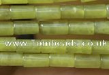 CTB814 15.5 inches 2*4mm tube korean jade beads wholesale