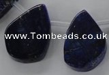 CTD1587 Top drilled 15*20mm - 25*35mm freeform lapis lazuli beads