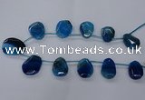 CTD2568 15.5 inches 18*25mm - 30*40mm freeform agate beads