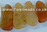 CTD2700 15.5 inches 10*25mm - 18*50mm freeform agate beads