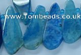 CTD2703 15.5 inches 10*25mm - 18*50mm freeform agate beads