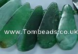 CTD2704 15.5 inches 10*25mm - 18*50mm freeform agate beads