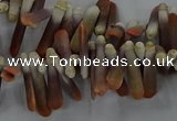 CTD2767 Top drilled 4*20mm - 6*22mm sticks sea urchin shell beads