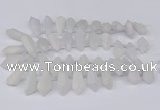 CTD2860 Top drilled 15*20mm - 22*50mm sticks plated quartz beads