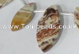 CTD32 Top drilled 11*23mm – 15*35mm marquise agate gemstone beads