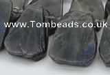 CTD334 Top drilled 15*20mm - 25*30mm freeform labradorite beads