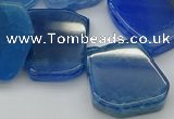 CTD341 Top drilled 15*20mm - 25*30mm freeform agate beads