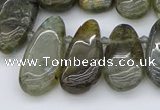 CTD3531 Top drilled 10*22mm - 15*45mm freeform labradorite beads