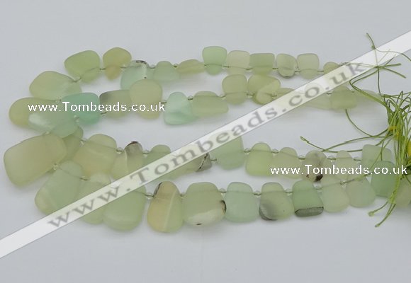 CTD3567 Top drilled 15*20mm - 25*35mm freeform gemstone beads