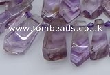 CTD3620 Top drilled 8*15mm - 16*30mm sticks natural ametrine beads