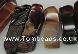 CTD388 Top drilled 10*20mm - 12*55mm wand agate gemstone beads