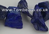 CTD432 15.5 inches 12*20mm - 15*25mm nuggets lapis lazuli beads