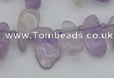 CTD478 Top drilled 10*15mm - 15*35mm freeform amethyst beads