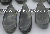 CTD495 Top drilled 10*22mm - 15*45mm freeform labradorite beads