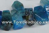 CTD606 Top drilled 10*18mm - 12*28mm nuggets agate gemstone beads