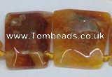 CTD662 Top drilled 25*30mm - 30*40mm freeform agate beads