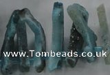 CTD674 Top drilled 10*25mm - 12*45mm wand agate gemstone beads