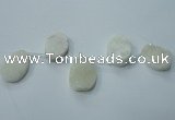 CTD800 Top drilled 20*30mm - 25*35mm freeform agate beads