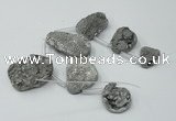 CTD816 Top drilled 18*22mm - 30*40mm freeform agate beads