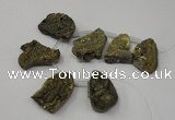 CTD818 Top drilled 18*22mm - 30*40mm freeform agate beads