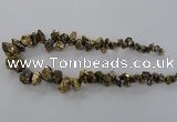 CTD972 Top drilled 8*10mm - 15*25mm nuggets plated quartz beads