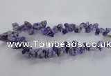 CTD977 Top drilled 10*15mm - 15*25mm nuggets plated druzy agate beads