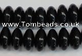 CTE1181 15.5 inches 8*15mm rondelle blue tiger eye beads