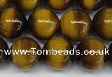 CTE1229 15.5 inches 12mm round A grade yellow tiger eye beads