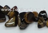 CTE123 15.5 inches 8*12mm nugget yellow tiger eye beads wholesale