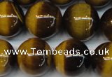 CTE1239 15.5 inches 16mm round A+ grade yellow tiger eye beads