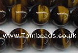 CTE1243 15.5 inches 8mm round AA grade yellow tiger eye beads