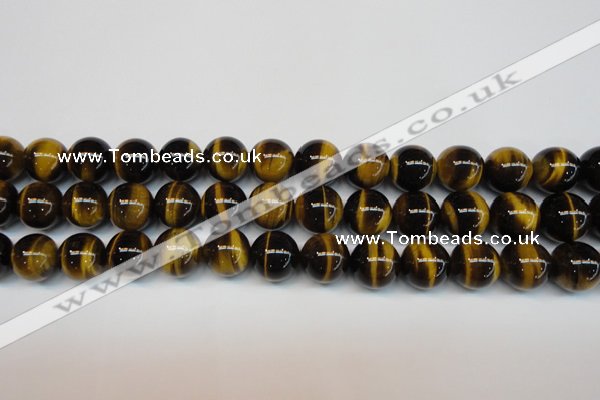 CTE1251 15.5 inches 8mm round AAA grade yellow tiger eye beads