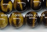 CTE1252 15.5 inches 10mm round AAA grade yellow tiger eye beads