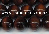 CTE1260 15.5 inches 6mm round AB grade red tiger eye beads