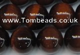 CTE1263 15.5 inches 12mm round AB grade red tiger eye beads