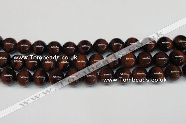 CTE1263 15.5 inches 12mm round AB grade red tiger eye beads