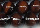 CTE1264 15.5 inches 14mm round AB grade red tiger eye beads