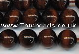 CTE1268 15.5 inches 6mm round AB+ grade red tiger eye beads