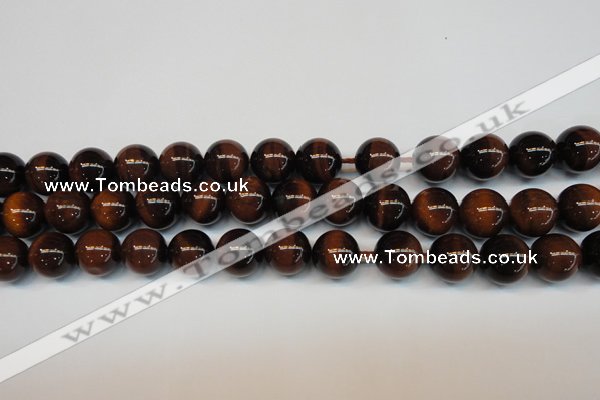 CTE1270 15.5 inches 10mm round AB+ grade red tiger eye beads