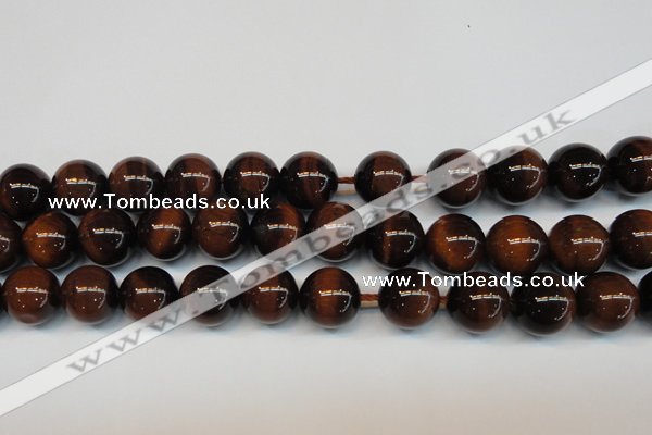 CTE1273 15.5 inches 16mm round AB+ grade red tiger eye beads