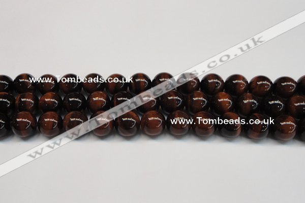 CTE1279 15.5 inches 12mm round A grade red tiger eye beads