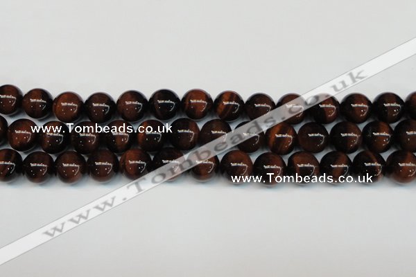 CTE1287 15.5 inches 12mm round A+ grade red tiger eye beads