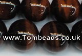 CTE1296 15.5 inches 14mm round AA grade red tiger eye beads