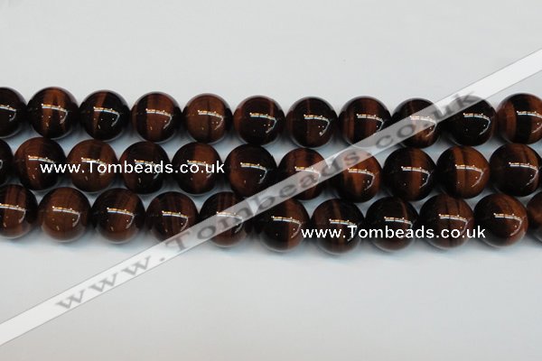 CTE1296 15.5 inches 14mm round AA grade red tiger eye beads