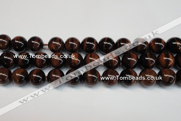 CTE1303 15.5 inches 12mm round AAA grade red tiger eye beads