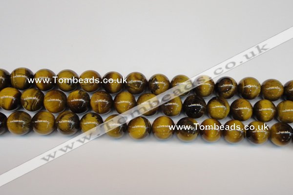 CTE1312 15.5 inches 10mm round B grade yellow tiger eye beads