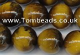 CTE1313 15.5 inches 12mm round B grade yellow tiger eye beads