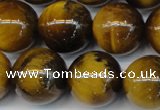 CTE1314 15.5 inches 14mm round B grade yellow tiger eye beads