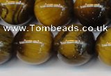 CTE1315 15.5 inches 16mm round B grade yellow tiger eye beads