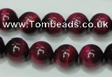 CTE138 15.5 inches 12mm round dyed tiger eye gemstone beads